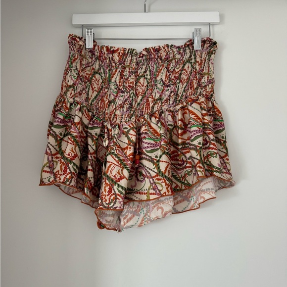 Zara Printed Tie Blouse & Skort Set - Picture 9 of 13